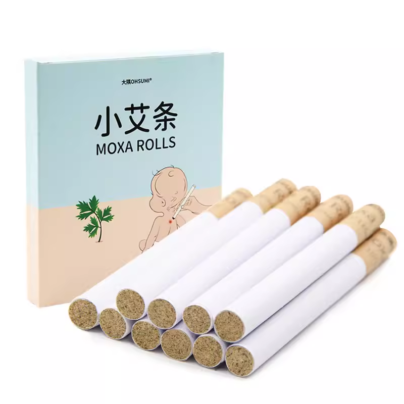 大隅OHSUMI品牌“童”系列儿童义叶纸蕲春精选3年陈艾条10支装